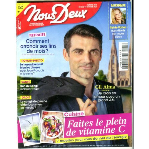 Nous Deux - N°3875 : Gil Alma " Je Crois En L'amour Avec Un Grand A "