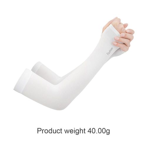 Manches Anti-Soleil Unisexe, 2 Pièces, Cyclisme Sport, Extérieur, Confortable, Respirant, Pare-Soleil, Soie Glacée, Manchette De Bras, Vêtements De Sport