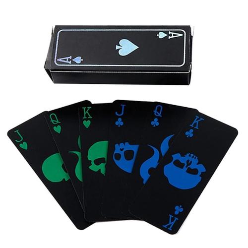 Pvc Poker Jeu de cartes à jouer en plastique imperméable à l'eau