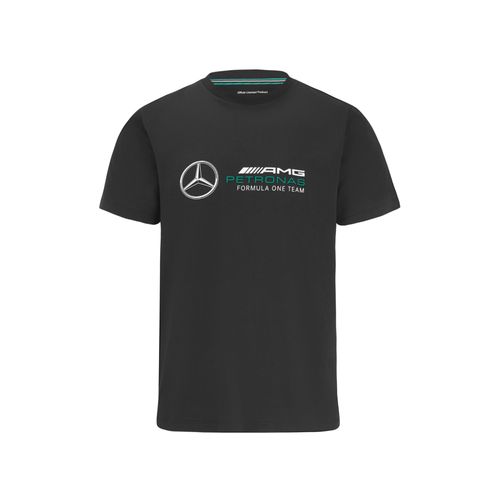 T-Shirt Enfant Mercedes Amg Petronas Motorsport Big Logo Team Officiel F1