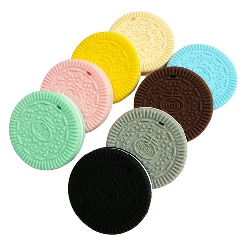 Anneau De Dentition En Silicone Sans Bpa Pour Bébé, Jouet À Mâcher, Diy, Perles
