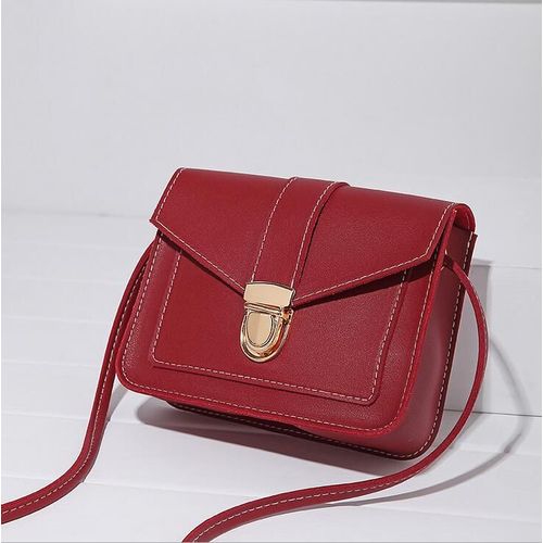 Mini Sacs À Bandoulière En Cuir Pu Jaune Pour Femmes, Sacoche À Épaule Pour Filles, Bourse Pour Téléphone, 2019
