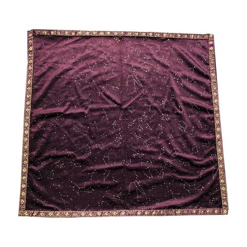 H4gf Ta-Rots Pad Tapis En Caoutchouc, Astrolabe Divination Sorcière Pendule, Accessoires De Table Pour Jeu De Société Carré