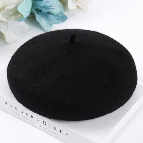 Béret Coréen Rétro Sauvage, Chapeau De Citrouille Respirant En Laine Épaissie, Chapeau Boina De Peintre Pour Femme, Nouvelle Collection Automne Hiver 2021