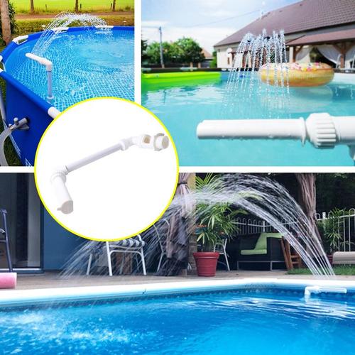 Kit de fontaine en PVC pour cascade de piscine, accessoires de décoration de Spa