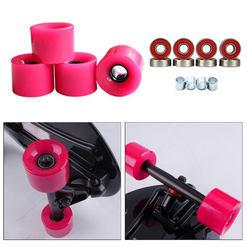 Roulettes Pour Skateboard, Longboard, 60mm, 4 Pièces