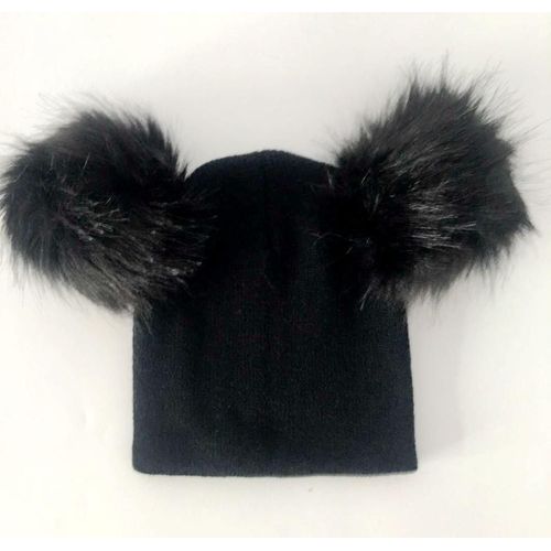Chapeau Tricoté Pour Enfants, Surdimensionné, Double Boule De Laine, Pour Bébé, Méticuleusement Tricoté, Chaud, Hiver