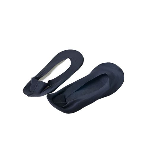 Chaussettes Invisibles De Bateau En Soie Glacée Pour Femmes, Soquettes De Bateau Coréennes 3d, À Coussin D'Air, De Soins De Santé, De 23cm, 1 Paire
