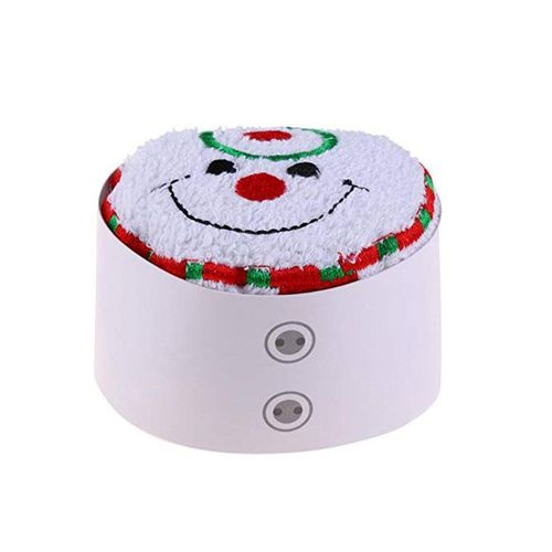 Serviette En Coton Pour Cupcakes, Cadeau De Noël, Décoration De Nouvel An, Dessin Animé, Père Noël, Pour Enfants De La Maternelle