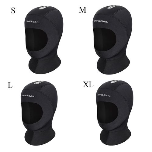 Capuche De Plongée En Néoprène Pour Adulte, 3mm, Chapeau Chaud, Couvre-Tête, Pour L'Hiver, Pour Hommes Et Femmes