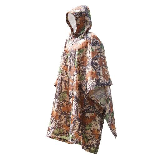 Poncho De Camouflage En Nylon Léger 2019 T, Imperméable À Capuche, Long Manteau De Chasse Et De Camping, Nouveauté 190