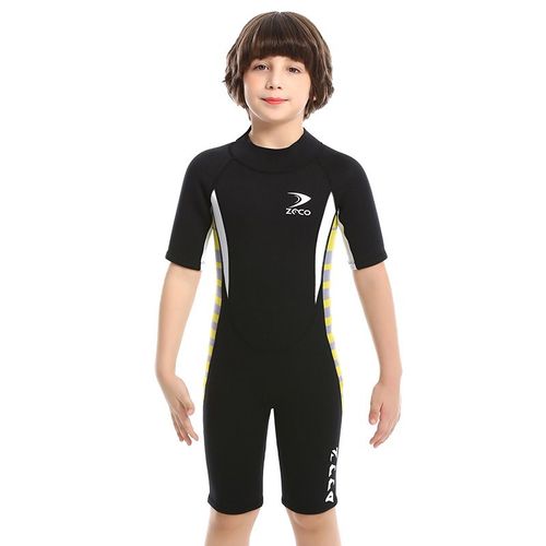 Combinaison De Plongée Sous-Marine En Néoprène Pour Enfants, 2.5mm, Short De Surf, Méduse, Pour Garçons Et Filles