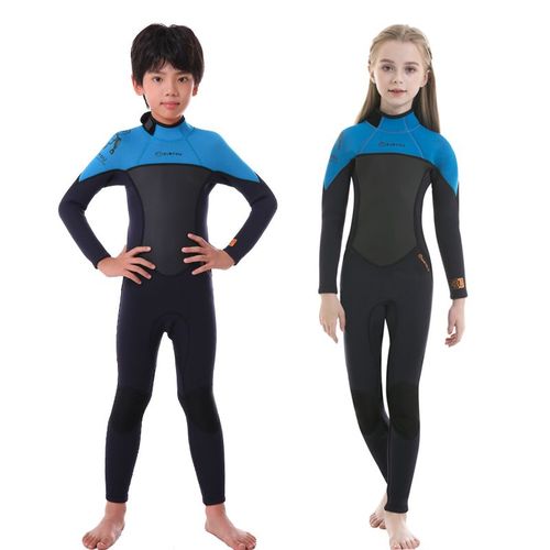 Maillot De Bain En Néoprène Épais Pour Garçons Et Filles, Combinaison De Plongée Sous-Marine Avec Méduses, Pour Enfants, 2.5mm