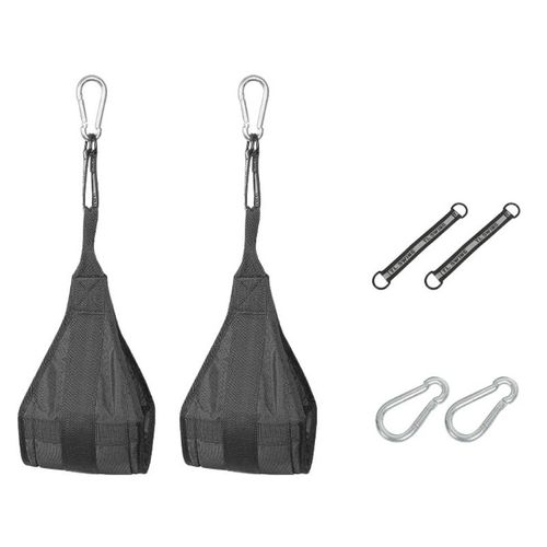 Barre De Traction Pour Lever Les Jambes, Avec Connecteurs Rapides En Acier À Anneau En D, Rembourrage Des Bras Pour Équipement D'entraînement Abdominal