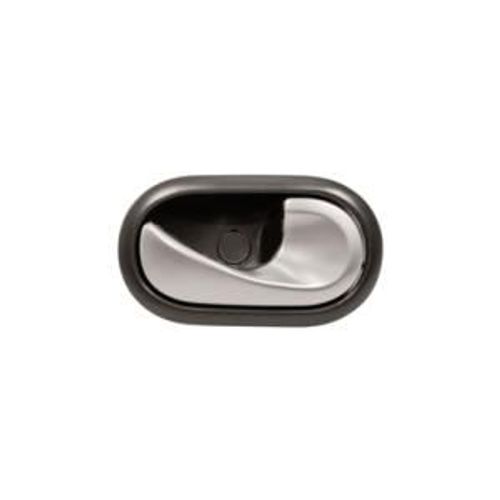 Poignée De Porte Avant Ou Arrière Droite Pour Renault Modus, 2004-2008, Interne, Chromé Et Noire, Neuve