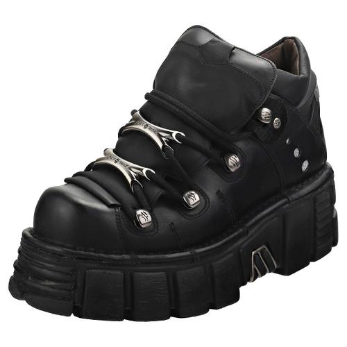 New Rock M106n-s6 Mixte Adulte Chaussures Plate-forme Noir