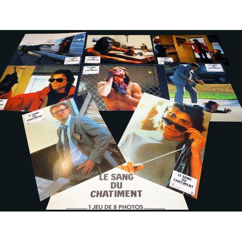 Le Sang Du Châtiment - Rampage : Jeu De 8 Photos D'exploitation Cinématographique - Format 23,5x30 Cm - De William Friedkin Avec Michael Biehn, John Harkins, Alex Mcarthur, Nicholas Campbell - 1988