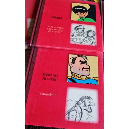Tintin, Milou, Muller, Tournesol, Rastapoupoulos, Abdullah, Séraphin Lampion, Haddock, Bianca Castafiore, Général Alcazar, Dupond Et Dupont, Tchang