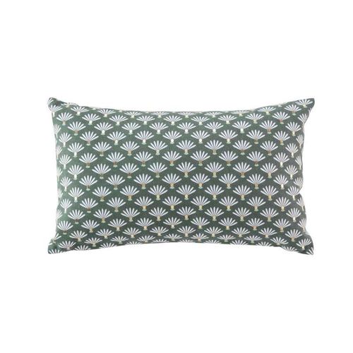 Housse De Coussin "Joelie" 30x50cm Noir & Or