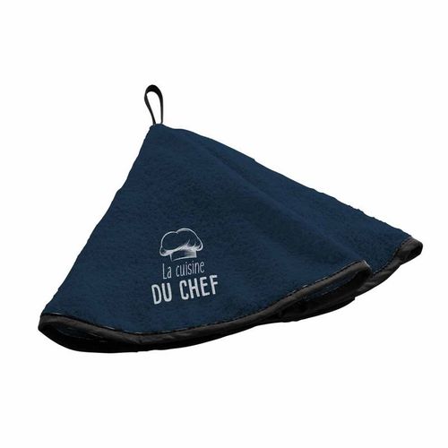 Essuie Main En Éponge "Toque" 60cm Bleu Marine