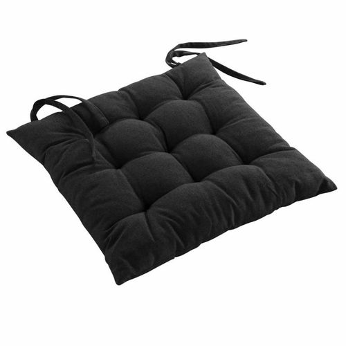 Coussin De Chaise "Mistral" 40x40cm Anthracite