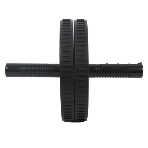 Paris Prix - Roue À Abdominaux "Sport" 24cm Noir & Blanc