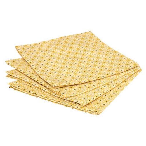 Lot De 4 Serviettes De Table "Paty" 40x40cm Ocre