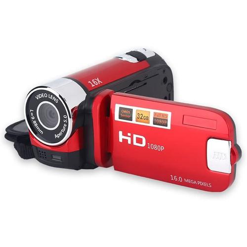 Caméscope numérique Full HD de 2,7 pouces 1280 x 960 noir + 1 micro SD 16 go