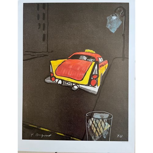 Affiche - Tomi Ungerer - America - Taxi - 1962 - 50x62cm - Poster - Envoi En Tube