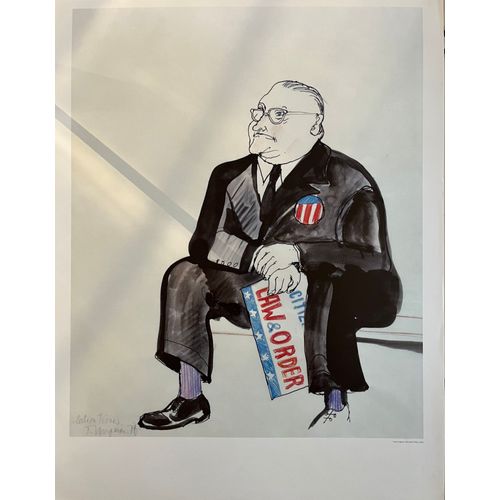 Affiche - Tomi Ungere - America - Election Time - 1970 - 50x62cm - Poster - Envoi En Tube