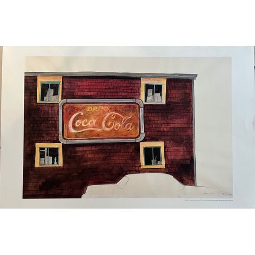 Affiche - Tomi Ungerer - Coca Cola - 50x65cm - Poster - Envoi En Tube