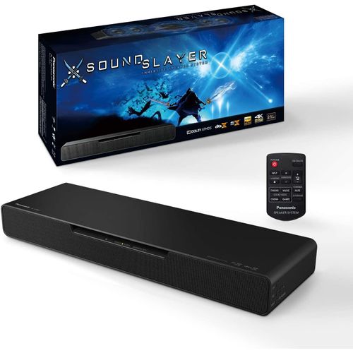 Barre de Son Compacte Gaming Bluetooth 2.1 sans Fil 80W noir