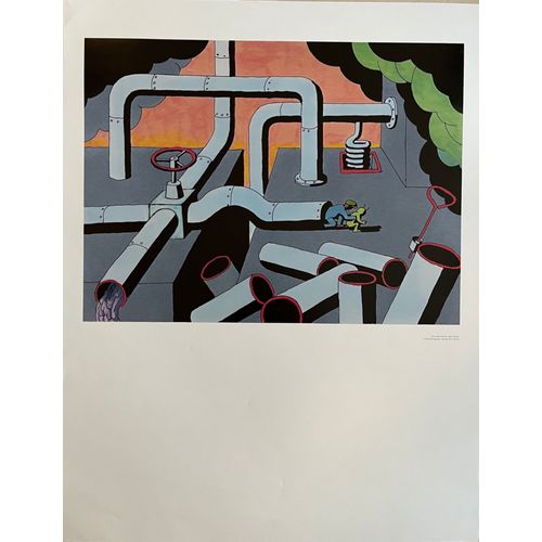 Affiche - Tomi Ungerer - Non Stop 2019 - 50x62cm - Poster - Envoi En Tube