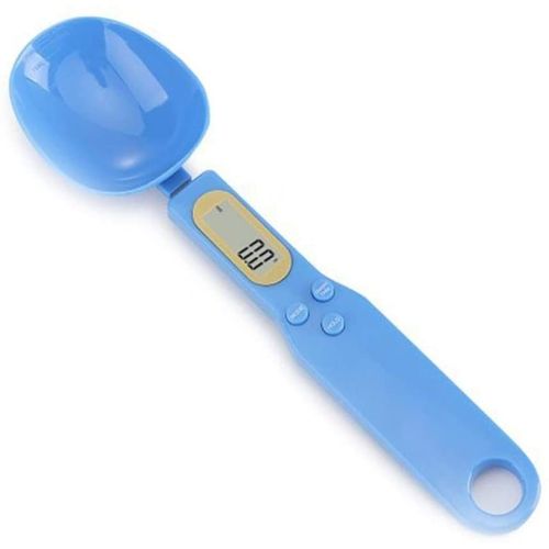 Cuillère Balance Numérique Pour Aliments Avec Fonction Tare 0,5kg/0.1g Bleu