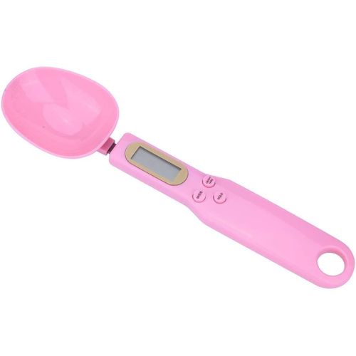 Cuillère Balance Numérique Pour Aliments Avec Fonction Tare 0,5kg/0.1g Rose