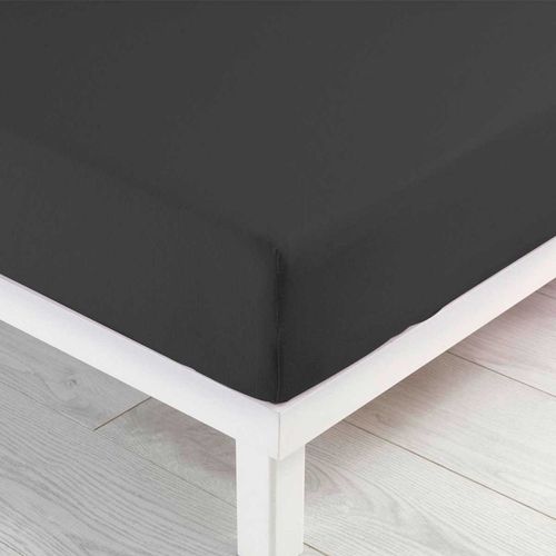 Drap Housse "Jersy" 140x190cm Anthracite