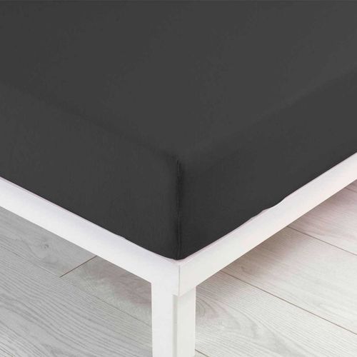 Drap Housse "Jersy" 90x190cm Anthracite