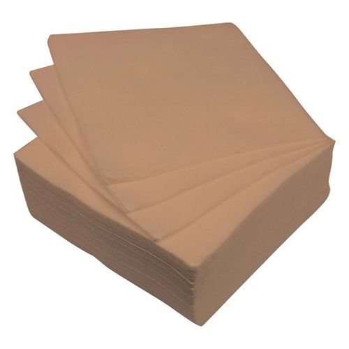 Paris Prix - Lot De 40 Serviettes En Papier "Cocktail" 25x25cm Kraft