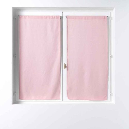 Paire De Voilages "Soane" 60x90cm Rose