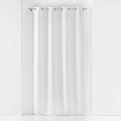 Rideau Voilage À ¿Illets "Soane" 140x180cm Blanc