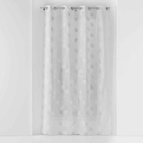 Rideau Voilage À ¿Illets "Pixie" 140x240cm Blanc