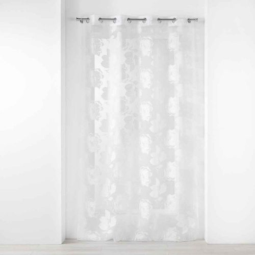 Rideau Voilage À ¿Illets "Florinella" 140x240cm Blanc