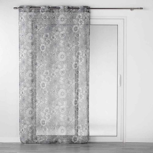 Rideau Voilage À ¿Illets "Milady" 140x280cm Gris