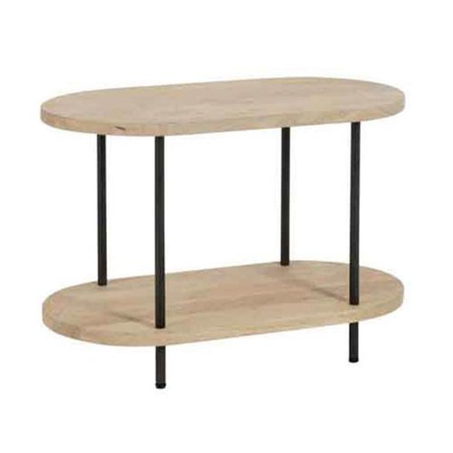 Paris Prix - Table D'appoint 2 Niveaux "Eli" 75cm Naturel