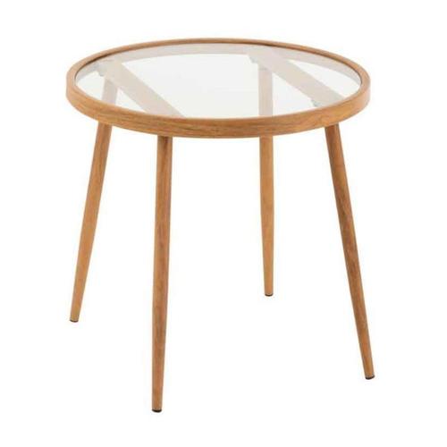 Paris Prix - Table Gigogne Design "Fuolas" 50cm Naturel