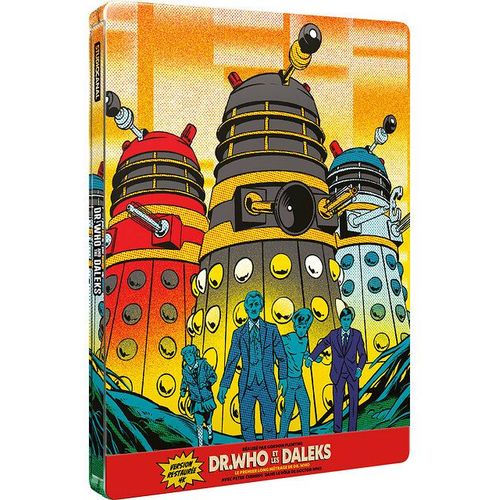 Dr Who Et Les Daleks - 4k Ultra Hd + Blu-Ray - Boîtier Steelbook Limité