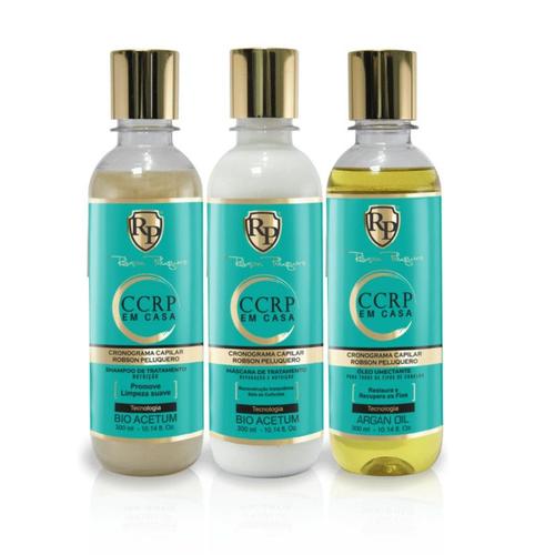 Pack Ccrp Home Care Robson Peluquero 3 X 300 Ml. 