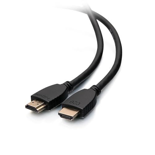 C2G 3ft 4K HDMI Cable with Ethernet - High Speed - UltraHD Cable - M/M - Câble HDMI avec Ethernet - HDMI mâle pour HDMI mâle - 91 cm - blindé - noir