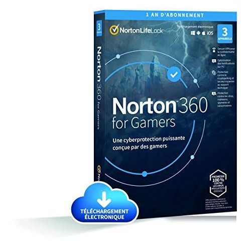 Norton 360 For Gamers 50gb Fr 1u 3 Device 12m Generic Ret1 Mm
