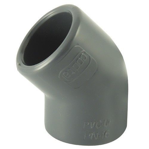 Coude PVC pression 45° F/F à coller - diamètre 20 CODITAL